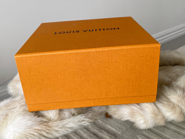 Louis Vuitton Medium Imperial Saffron Flap Storage Box
