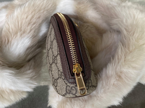 Gucci GG Supreme Ophidia Medium Cosmetic Case | New