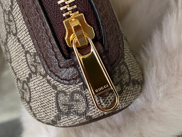 Gucci GG Supreme Ophidia Medium Cosmetic Case | New