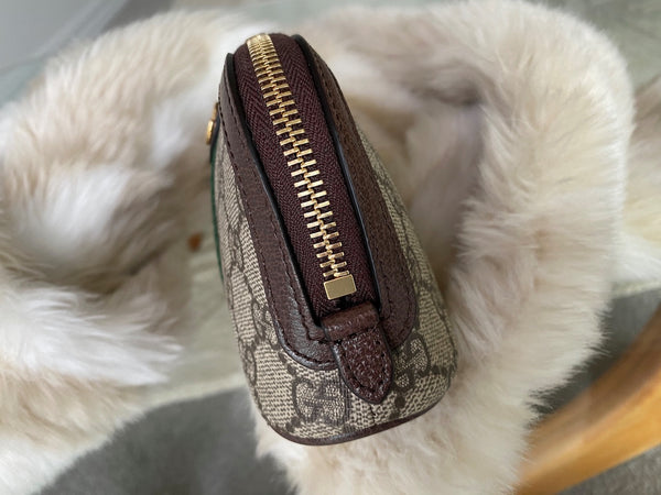Gucci GG Supreme Ophidia Medium Cosmetic Case | New