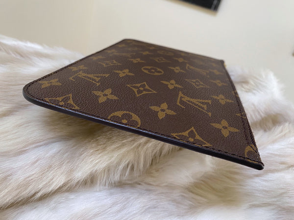 Louis Vuitton 2021 Monogram Beige Neverfull Pochette GM