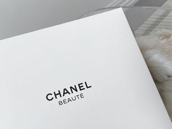 Chanel Black Cotton Large Make-Up Toiletry Drawstring Bucket Pouch | BNIB