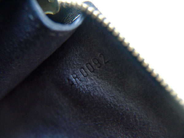 Louis Vuitton Epi Leather Pochette Accessoires in Kouril Black