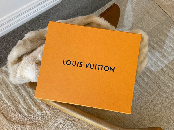 Louis Vuitton Medium Imperial Saffron Flap Storage Box (Copy)