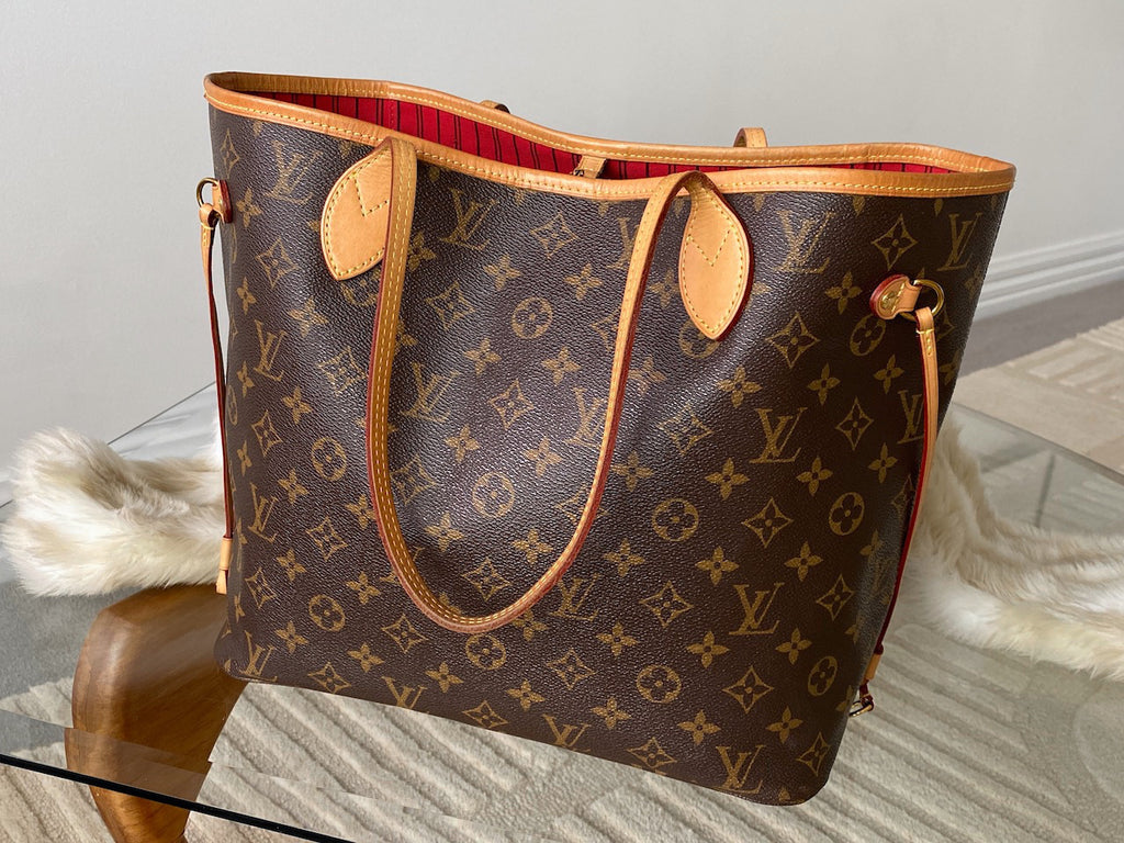 Louis Vuitton Monogram Cerise Neverfull MM