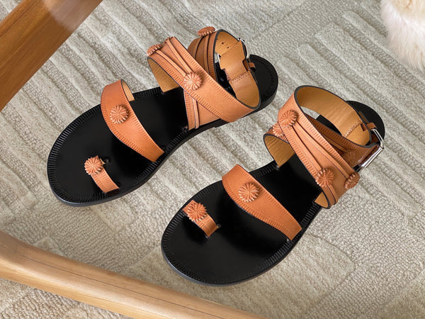 Isabel Marant Natural Leather Jord Kingston | BNIB | Sz37