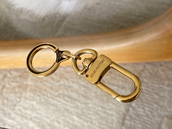Louis Vuitton Gold-Tone Bolt Key Holder / Strap Extender