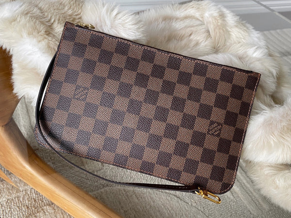 Louis Vuitton Damier Ebene Cerise Pochette GM