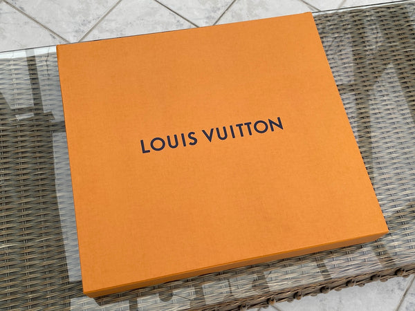 Louis Vuitton Large Imperial Saffron Neverfull Flap Storage Box