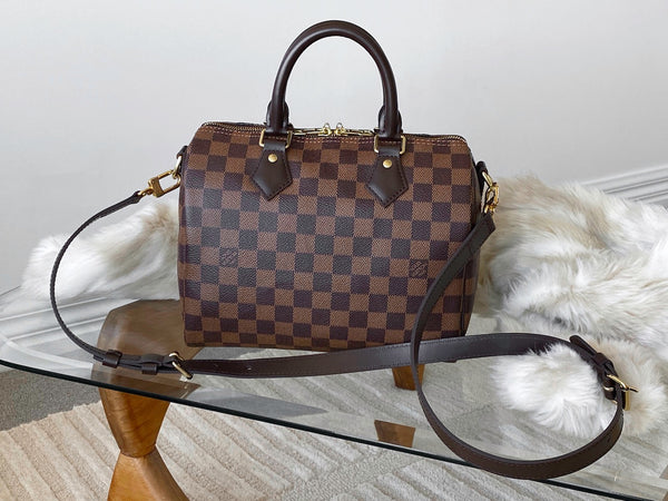 Louis Vuitton Damier Ebene Speedy Bandoulière 25