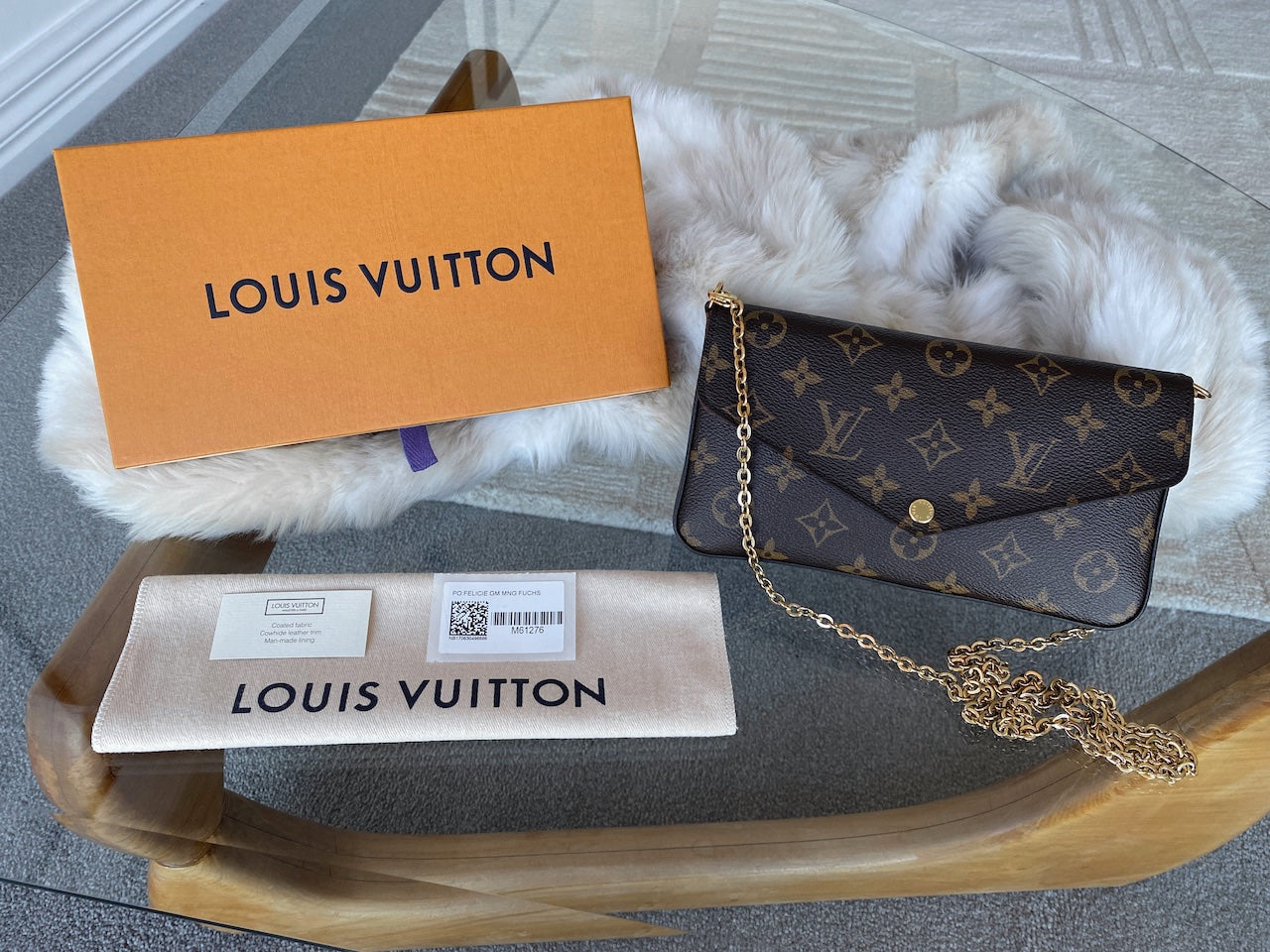 Louis Vuitton Monogram Pochette Félicie | BNIB – My Haute