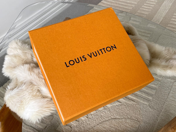 Louis Vuitton Medium Imperial Saffron Flap Storage Box