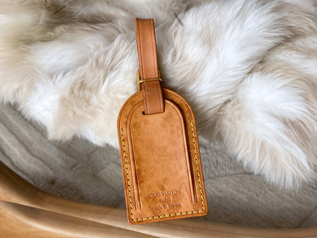 Louis Vuitton Vachetta Luggage Tag