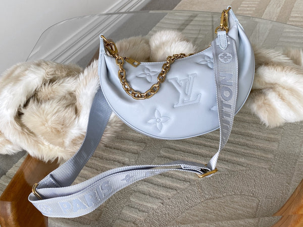 Louis Vuitton 2022 Ice Blue Bubblegram Over the Moon