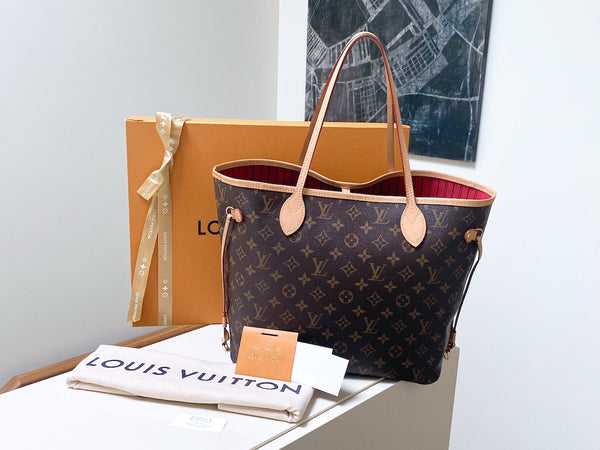 Louis Vuitton Monogram Cerise Neverfull MM