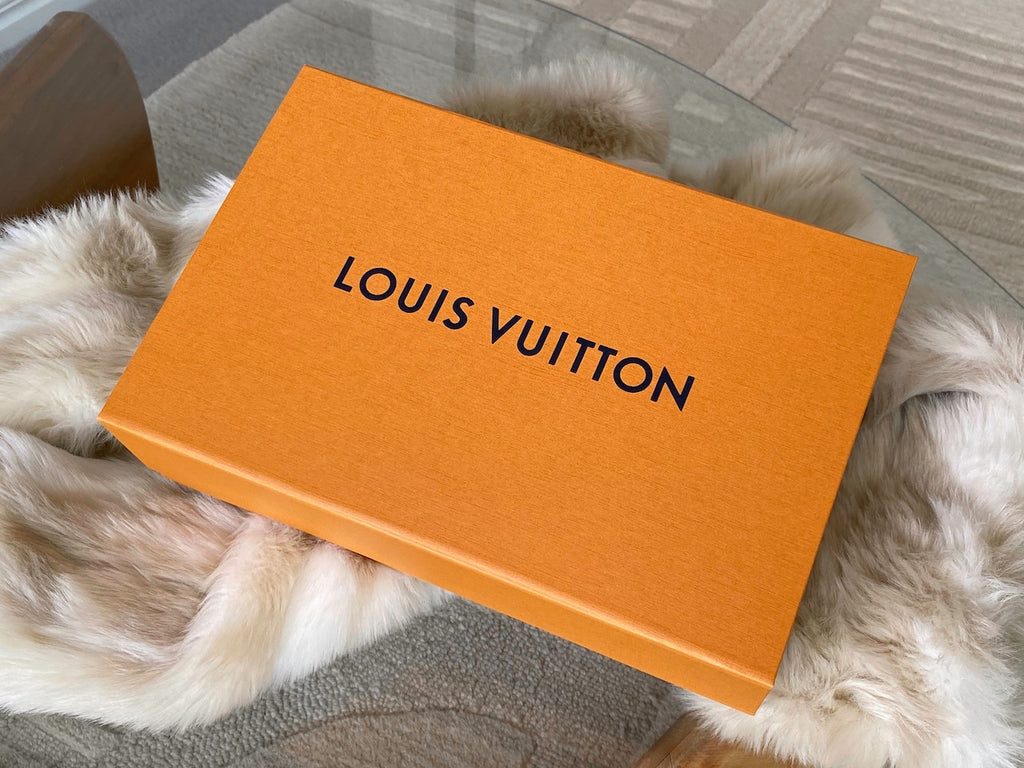 Louis Vuitton Medium Imperial Saffron Flap Storage Box