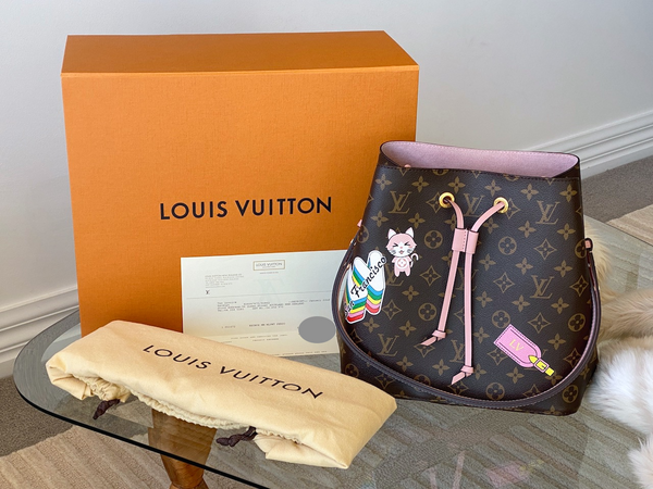 Louis Vuitton LE My LV World Tour Monogram Rose Poudre NéoNoé MM