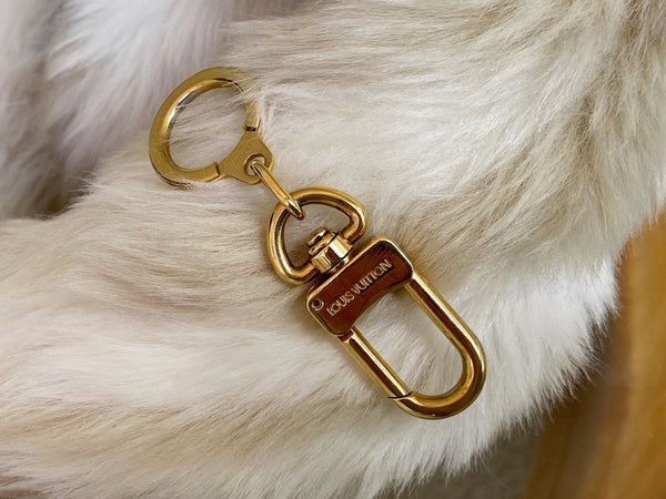 Louis Vuitton Gold-Tone Bolt Key Holder / Strap Extender