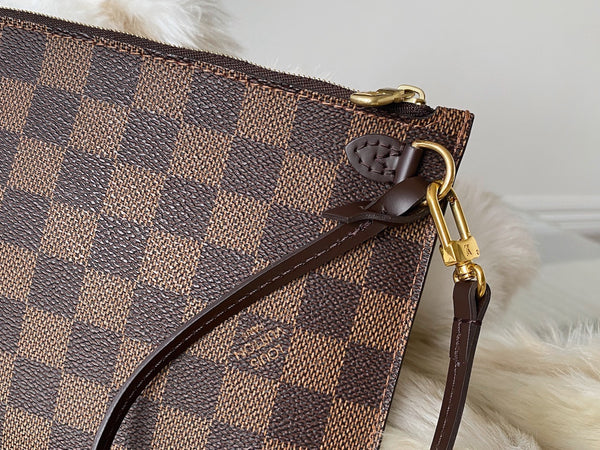 Louis Vuitton Damier Ebene Cerise Pochette GM