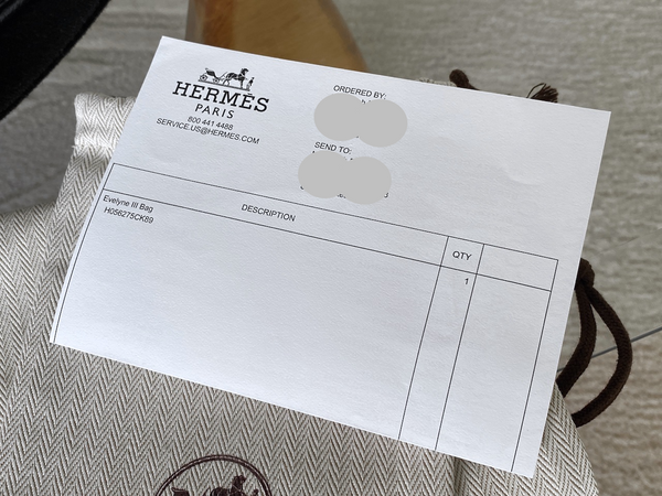 Hermès Noir Veau Taurillon Clémence Evelyne III GM