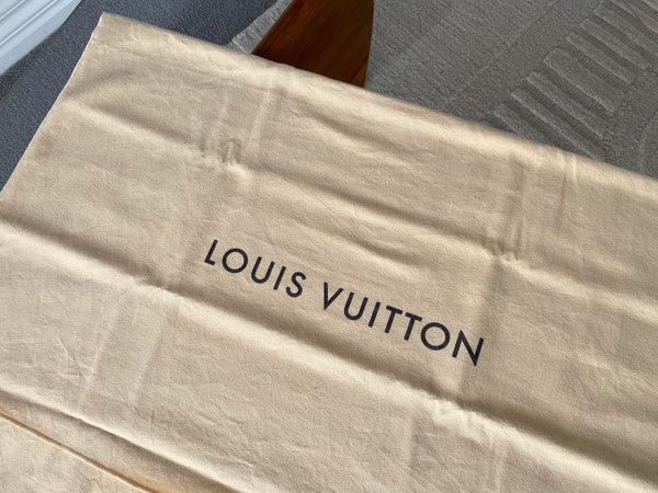 Louis Vuitton Cotton Dust Bag XXL Size 76x54cm