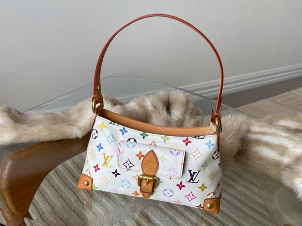Louis Vuitton White Monogram Multicolour Eliza