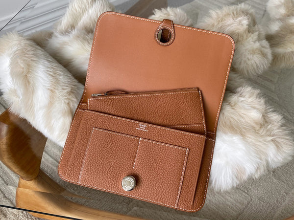 Hermès Gold Togo Dogon GM | BNIB
