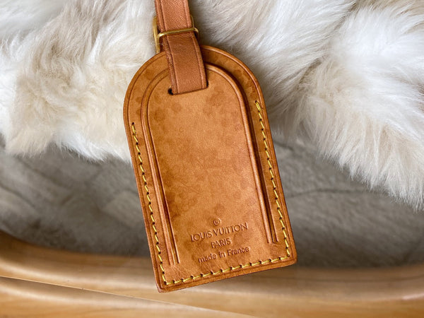 Louis Vuitton Vachetta Luggage Tag