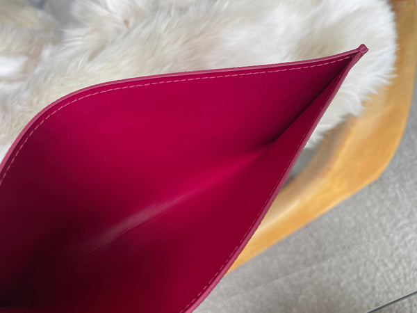 Louis Vuitton Grained Cowhide Fuchsia Pochette Félicie Insert | New