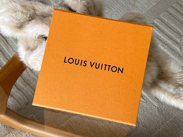 Louis Vuitton Medium Imperial Saffron Flap Storage Box