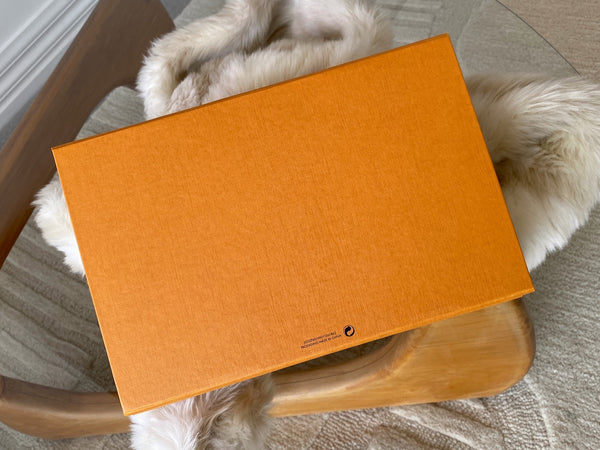 Louis Vuitton Medium Imperial Saffron Flap Storage Box