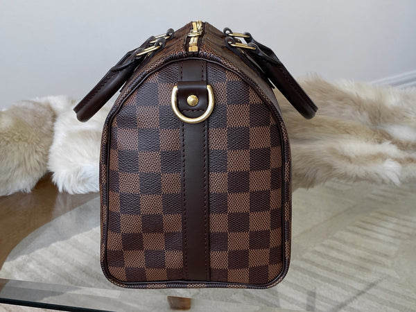 Louis Vuitton Damier Ebene Speedy Bandoulière 25