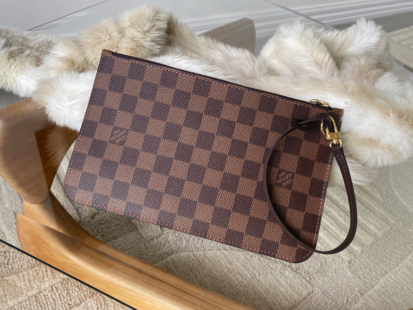 Louis Vuitton Damier Ebene Cerise Neverfull MM