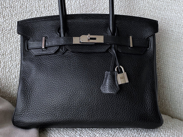 Hermès Noir Togo Birkin 30 PHW