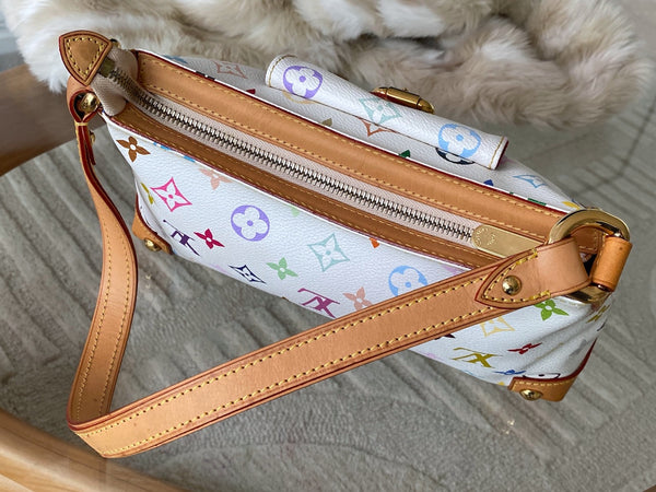Louis Vuitton White Monogram Multicolour Eliza