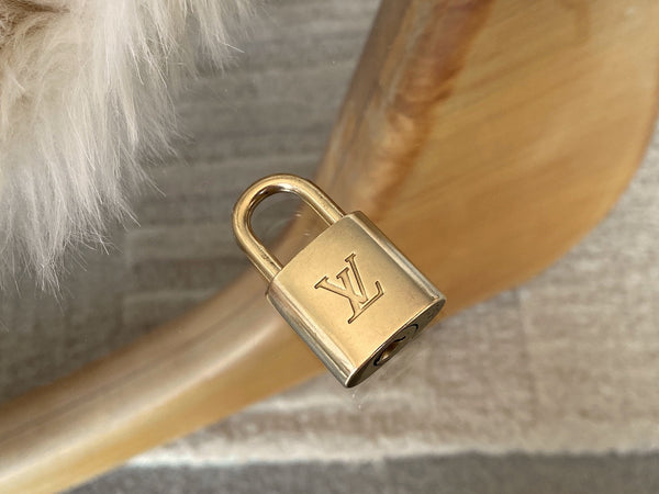 Louis Vuitton Padlock Gold Tone Number 313