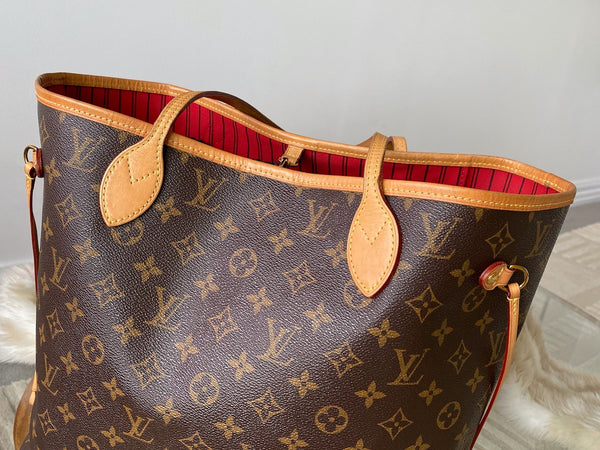 Louis Vuitton Monogram Cerise Neverfull MM