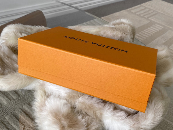 Louis Vuitton Medium Imperial Saffron Flap Storage Box