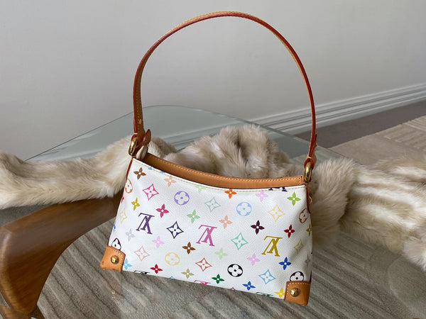 Louis Vuitton White Monogram Multicolour Eliza
