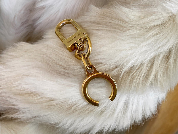 Louis Vuitton Gold-Tone Bolt Key Holder / Strap Extender
