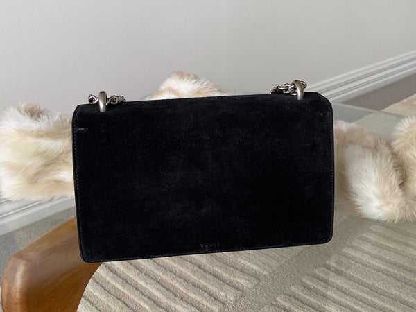 Gucci Black Suede Small Dionysus