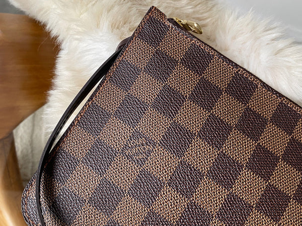 Louis Vuitton Damier Ebene Cerise Pochette GM