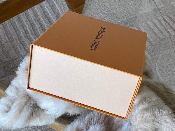 Louis Vuitton Medium Imperial Saffron Flap Storage Box