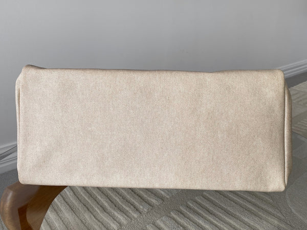 Hermès Toile Naturel & Vache Hunter Herbag Cabine 50