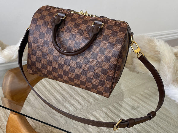 Louis Vuitton Damier Ebene Speedy Bandoulière 25