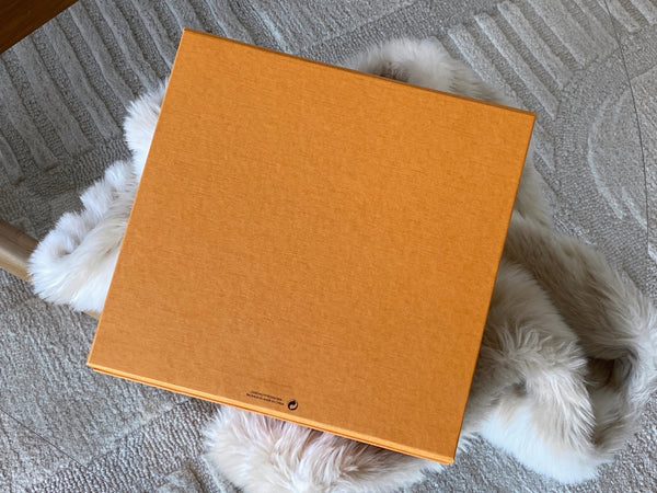 Louis Vuitton Medium Imperial Saffron Flap Storage Box