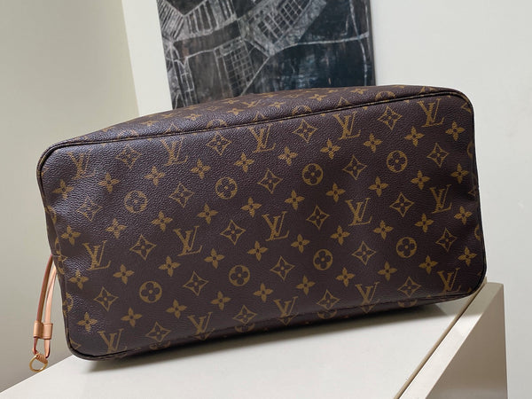 Louis Vuitton Monogram Beige Neverfull GM