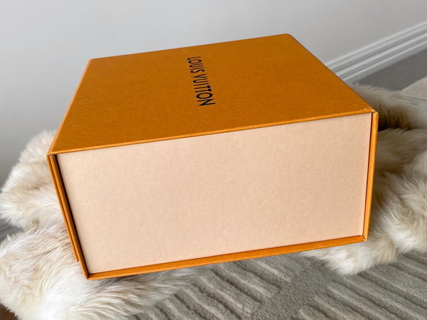 Louis Vuitton Medium Imperial Saffron Flap Storage Box
