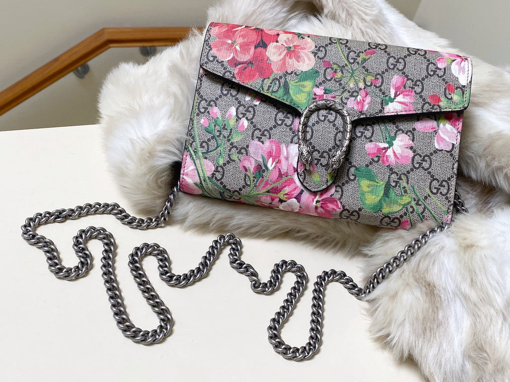Gucci Blooms Mini Pochette with Chain