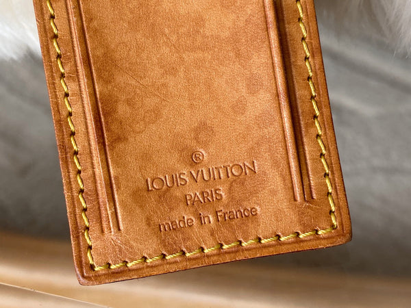 Louis Vuitton Vachetta Luggage Tag